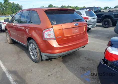 2007 Ford Edge Sel Plus из США, поврежденный, VIN 2FMDK39C07BB10562